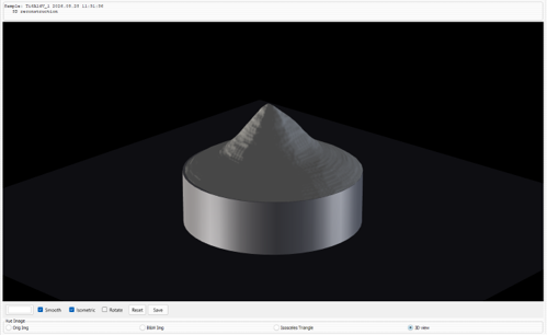 Fig. 4 - 3D reconstruction of the Ti6Al4V heap.
